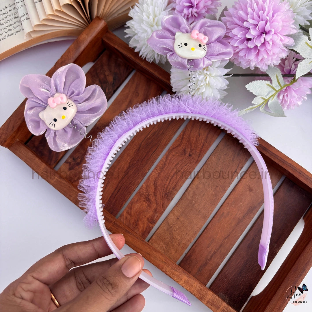 Hello Kitty Flower Spring Headband for Kids