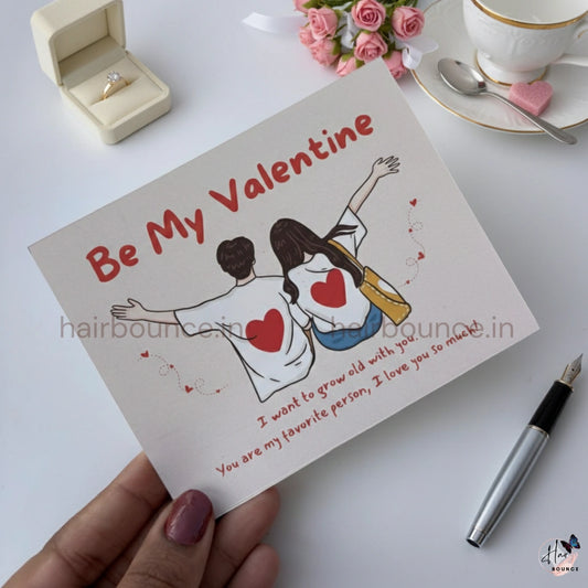 Be My Valentine Love Card