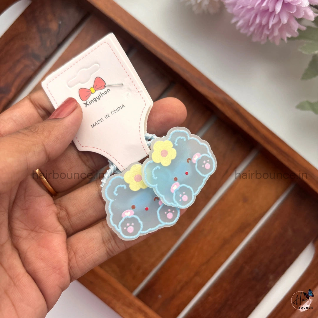 Cute Bunny Cartoon Rubber Bands