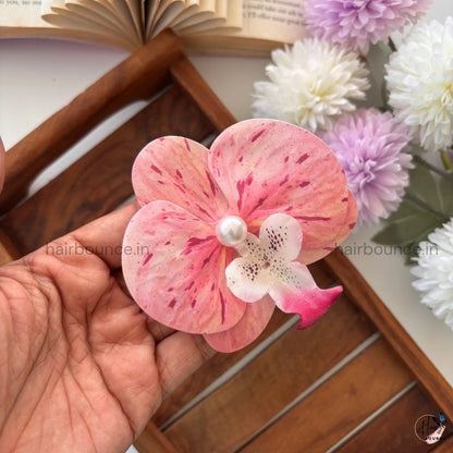 Orchid Pearl Hair Clip
