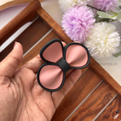 Soft Matte Bliss Bow Hair Claw – Medium