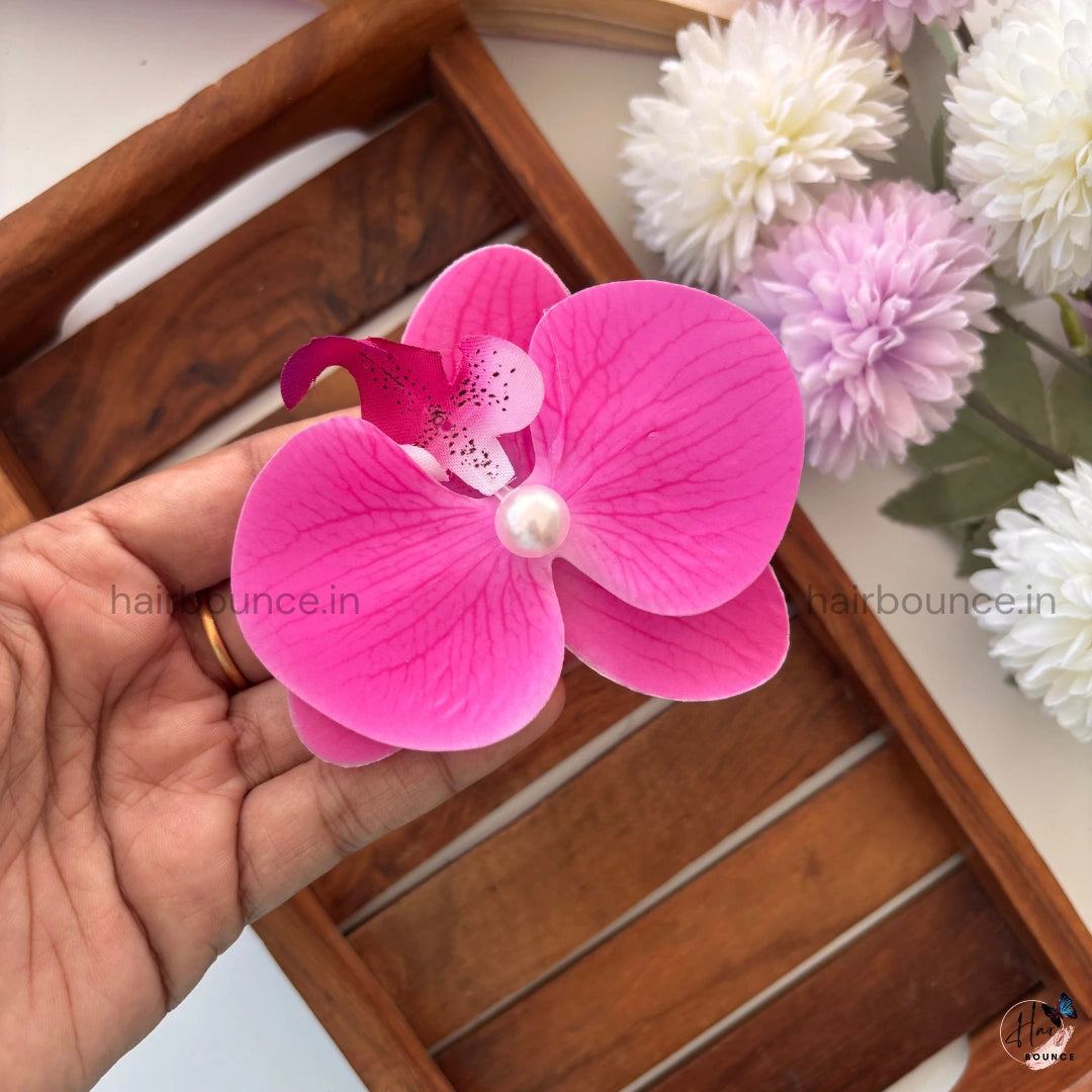 Orchid Pearl Hair Clip