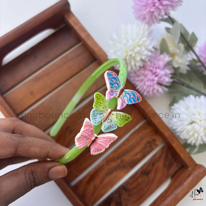 Butterfly Bloom Hairband – Pastel Collection