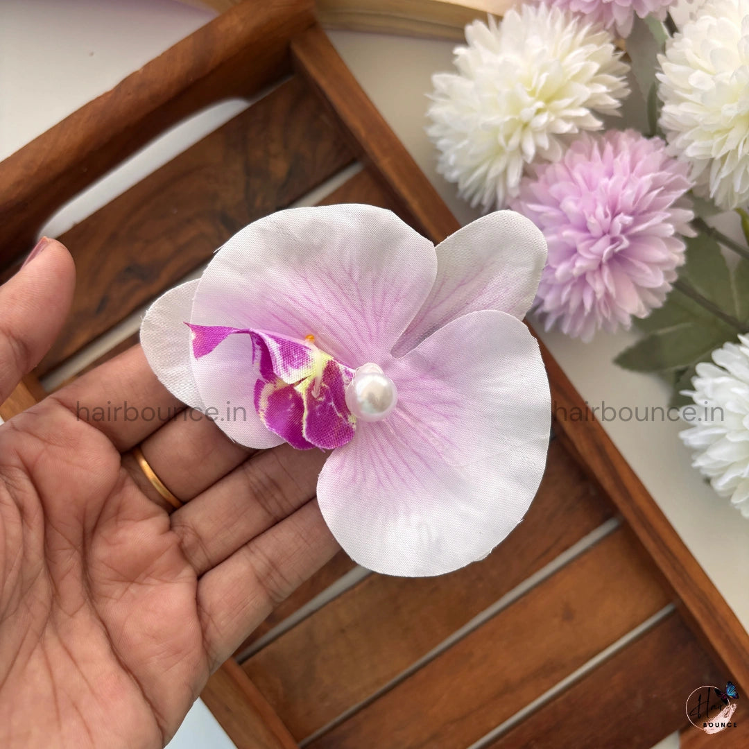 Orchid Pearl Hair Clip
