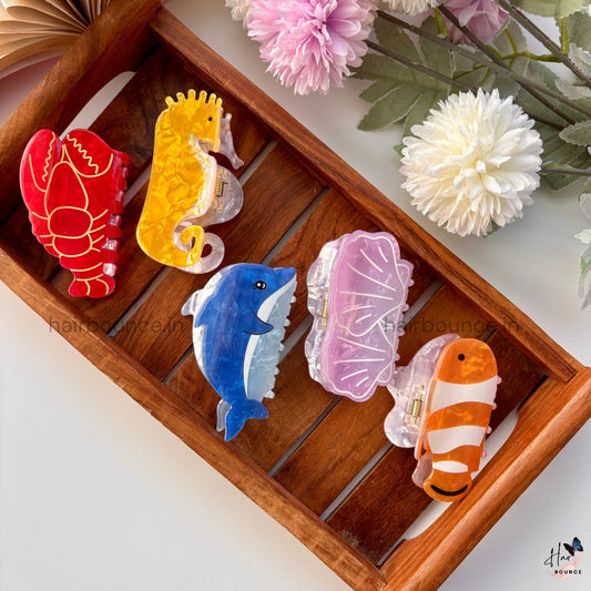 Ocean Friends Hair Claw - Large