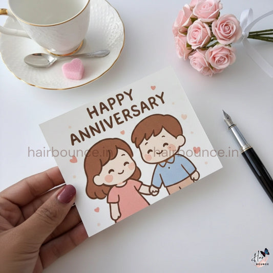 Cute Couple Anniversary Card