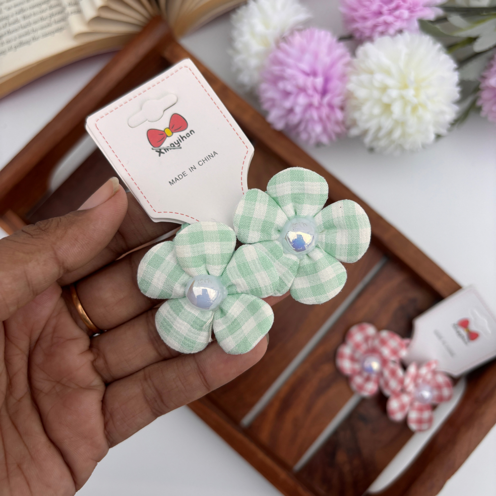 Check Blossom Rubber Bands