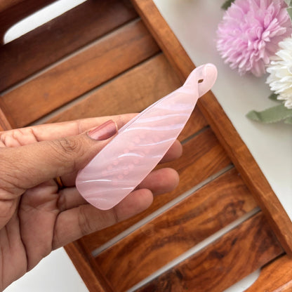 Pastel Swirl Shine Banana Clip - Medium