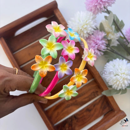 Tropical Flower Hairband – Pastel Collection
