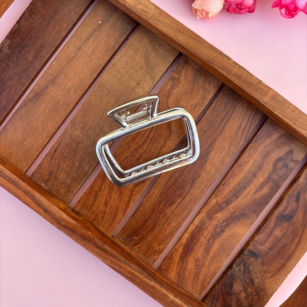 Square Metal Hair Claw - Large