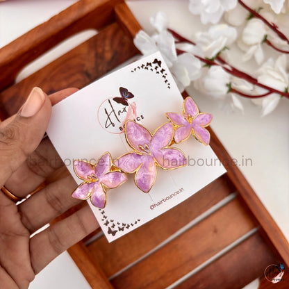 Lily Blossom Center Hair Clip – Triple Flower