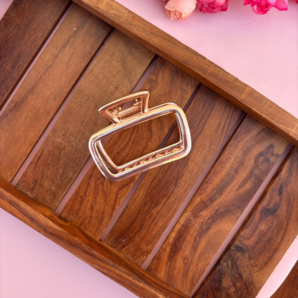 Square Metal Hair Claw - Large