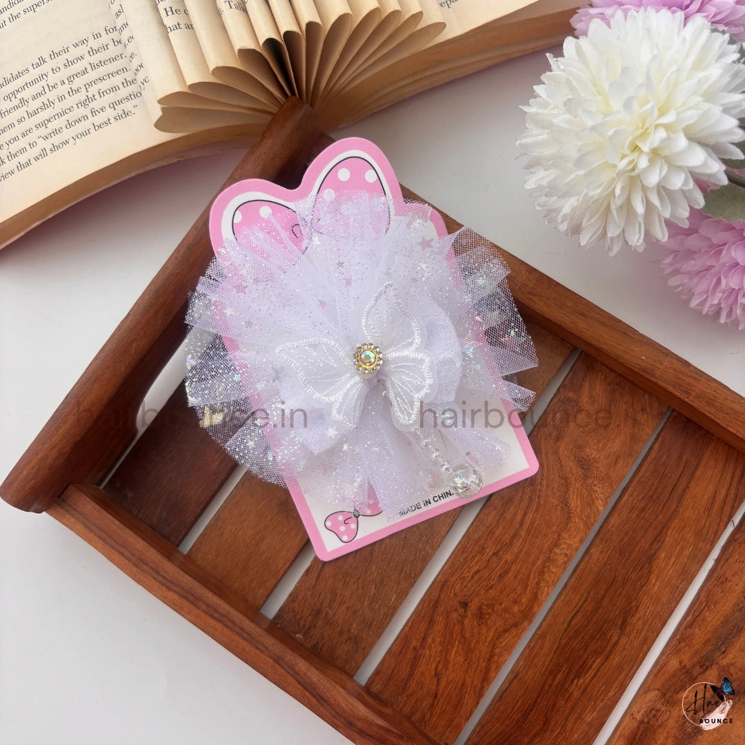 Butterfly Stardust Alligator Clip