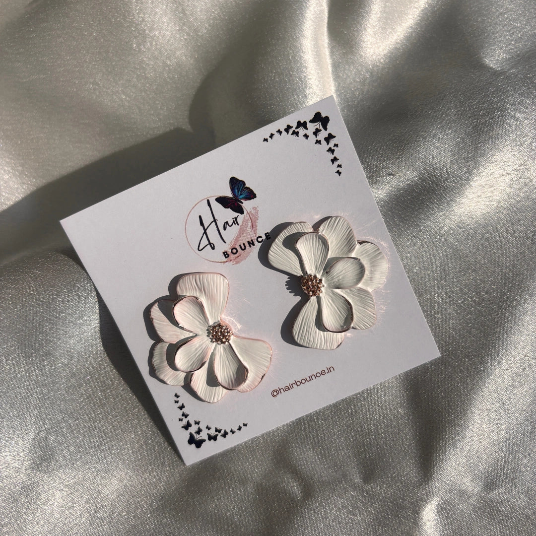 Bloom Earrings - Rose Gold