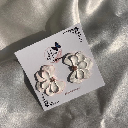Bloom Earrings - Rose Gold