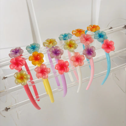 Glossy Tropical Bloom Headband