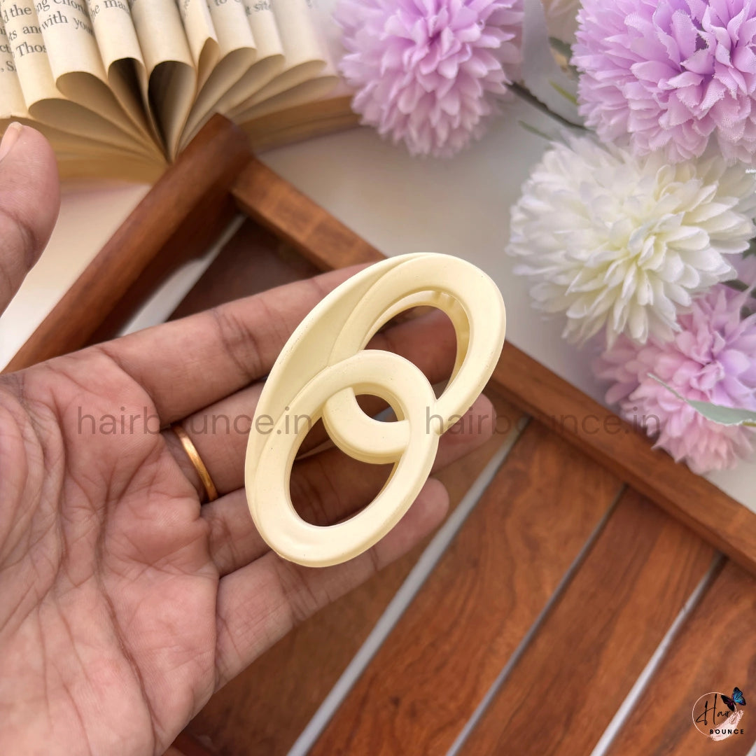Infinity Link Hair Claw for Women – Medium