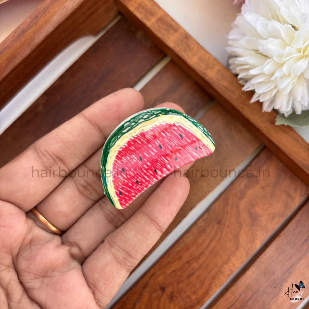 Cute Fruit Slice Kids Hair Clip - Small