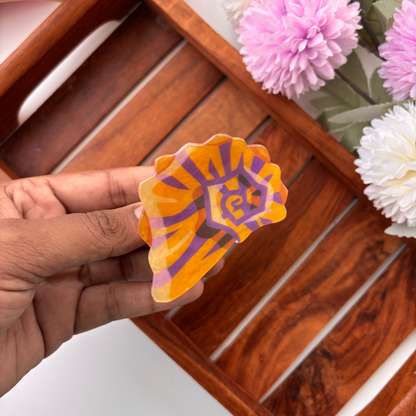 Coastal Shell Hair Claw - Medium