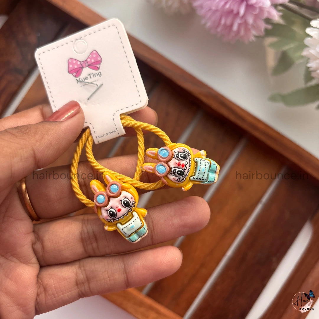 Cute Cartoon Doll Rubber Bands