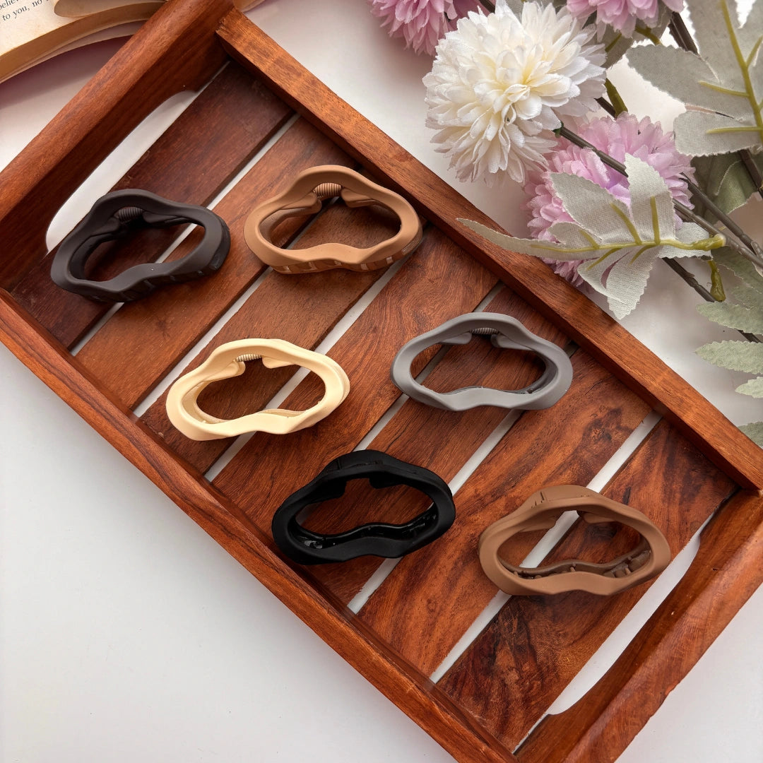 Minimal Wave Hair Claw – Medium