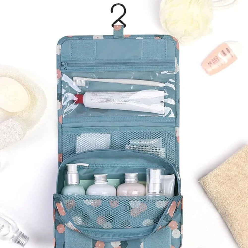 Hanging Travel Toiletry Bag Cosmetic Make up Organizer Multifunction Portable Makeup Pouch for Women