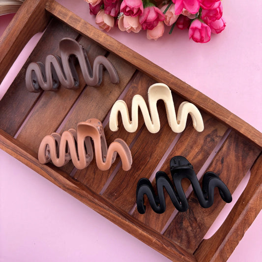 Zig Zag Hair Claw - Medium