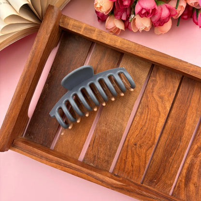 Dual Colour Cylinder Hair Claw - Medium