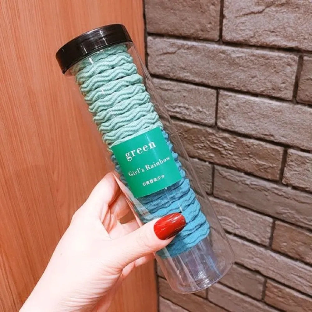 Colourful Hair Ties - Pack of 20