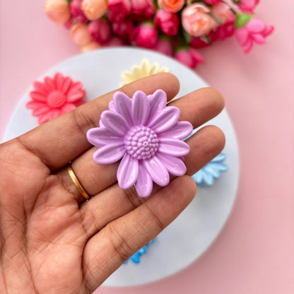 Cute Sunflower Hair Claw - Small / Pack of 2 Assorted Colours