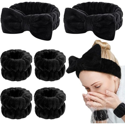 🌑 Black Velvet Hair Accessory Hamper 🌑