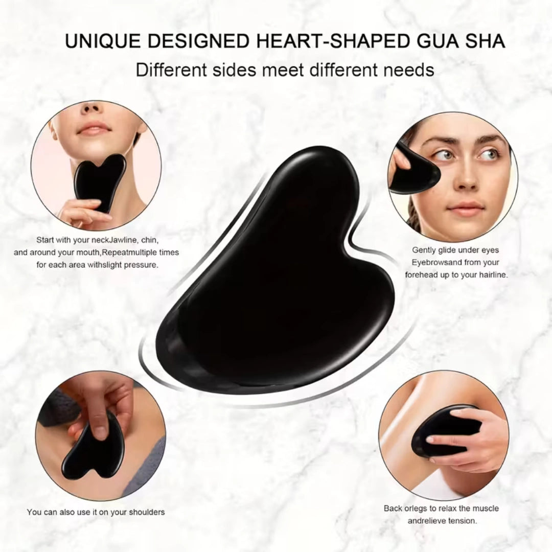 Rose Quartz Face Roller & Gua Sha Set 🌸✨