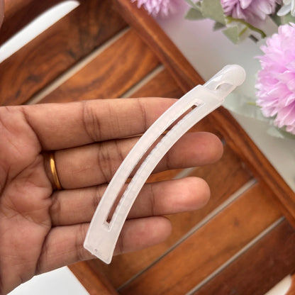 Pastel Frost Banana Clip – Large
