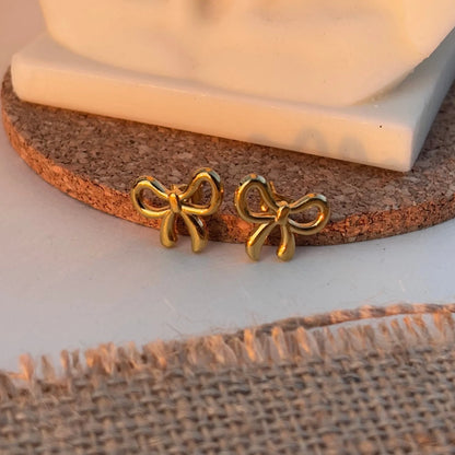 Golden Bow Stainless Steel Studs