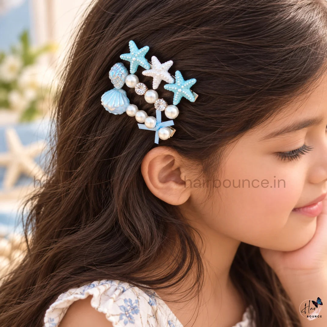 Under the Sea Kids Hair Clip Set – Pack of 3