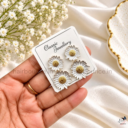 Blossom Glow Sunflower Studs