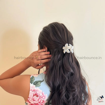 Dual Colour Blossom Hair Claw – Small