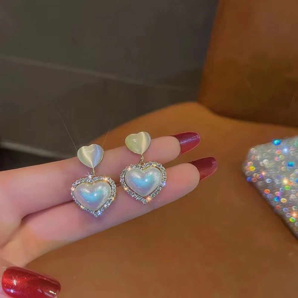 Bold Heart Shape Earrings