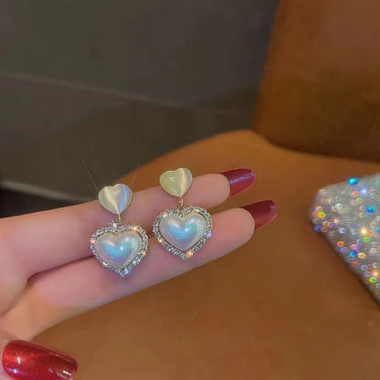 Bold Heart Shape Earrings