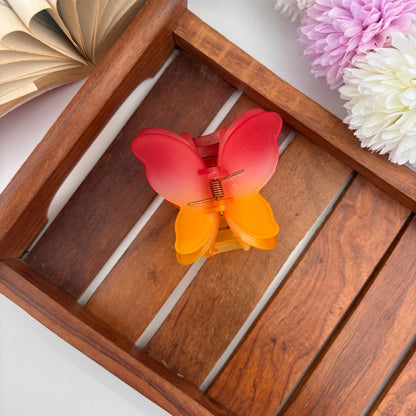 Rainbow Smooth Finish Butterfly - Large