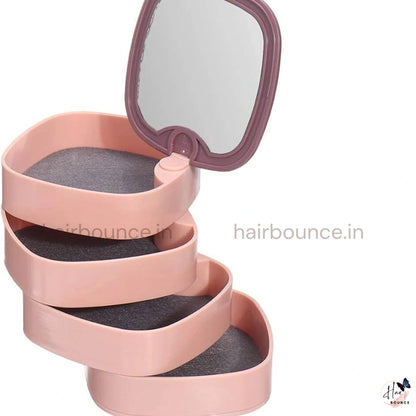Blush Glow Multi-Layer Jewellery Organizer Box