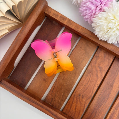 Rainbow Smooth Finish Butterfly - Large