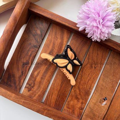 Matte Butterfly Hair Claw – Medium