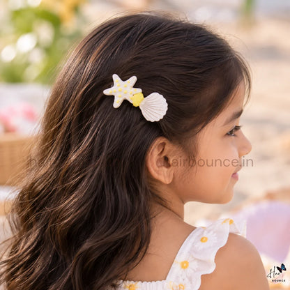 Ocean Princess Hair Clip Collection for Girls – Pack of 5