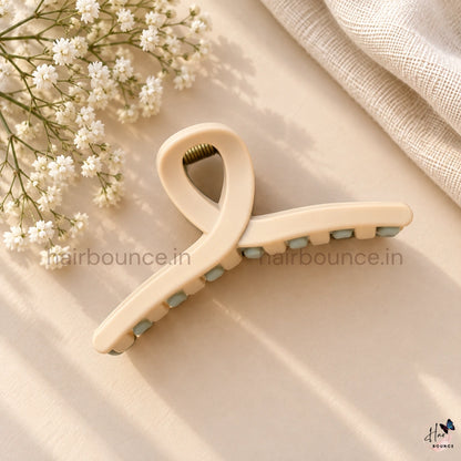 Dual Colour Loop Hair Claw - Medium