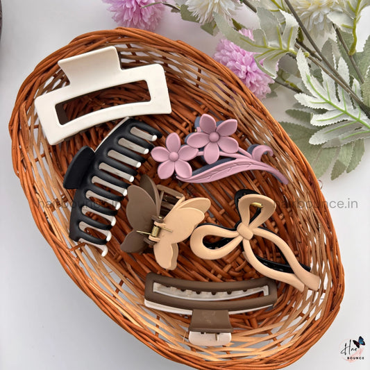 Signature Hair Claw Gift Hamper – Assorted Colours