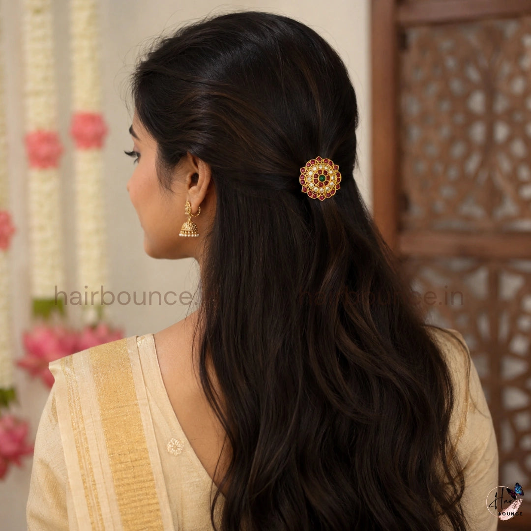 Royal Mandala Traditional Jada Pin