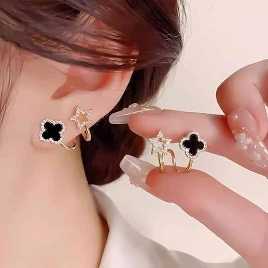 Midnight Star Charm Earring
