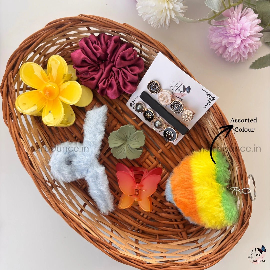 Sunshine Spark Hair Accessories Gift Hamper