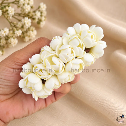 Jasmine Bloom Artificial Flower Center Center Clip